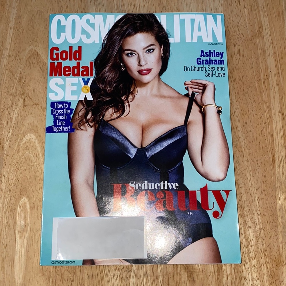 Ashley Graham Cosmopolitan August 2016